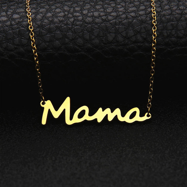 Mama Necklace Dainty Pendant Necklace Mother's Day Gift