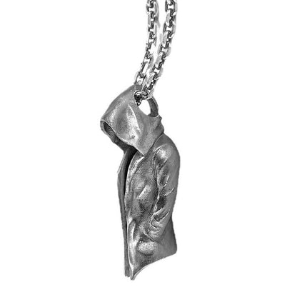 Windbreak Cloak Shape Gothic Retro Steampunk Necklace