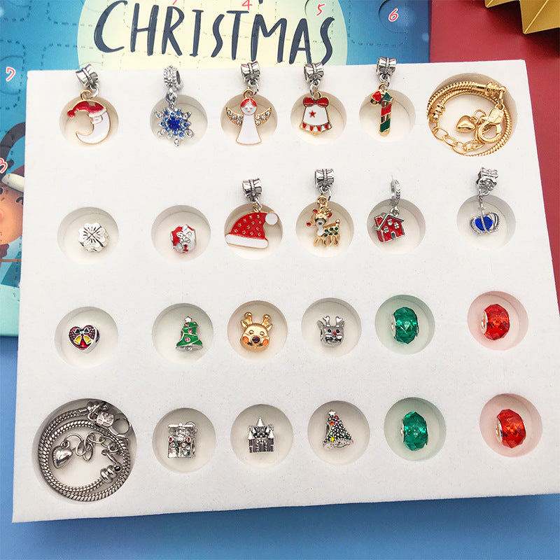 Christmas Blind Box DIY Bracelet 22 Ancessories 2 Bracelets