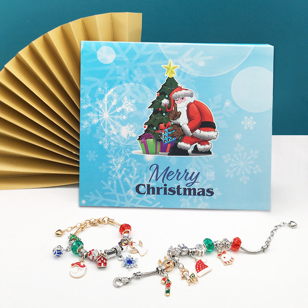 Christmas Blind Box DIY Bracelet 22 Ancessories 2 Bracelets