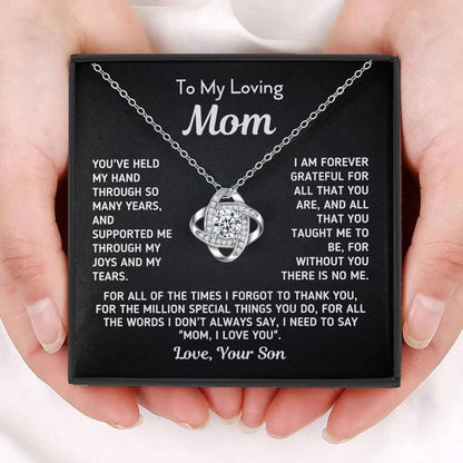 Four-Leaf Clover Necklace - A Sparkling Gift for Mother's Day