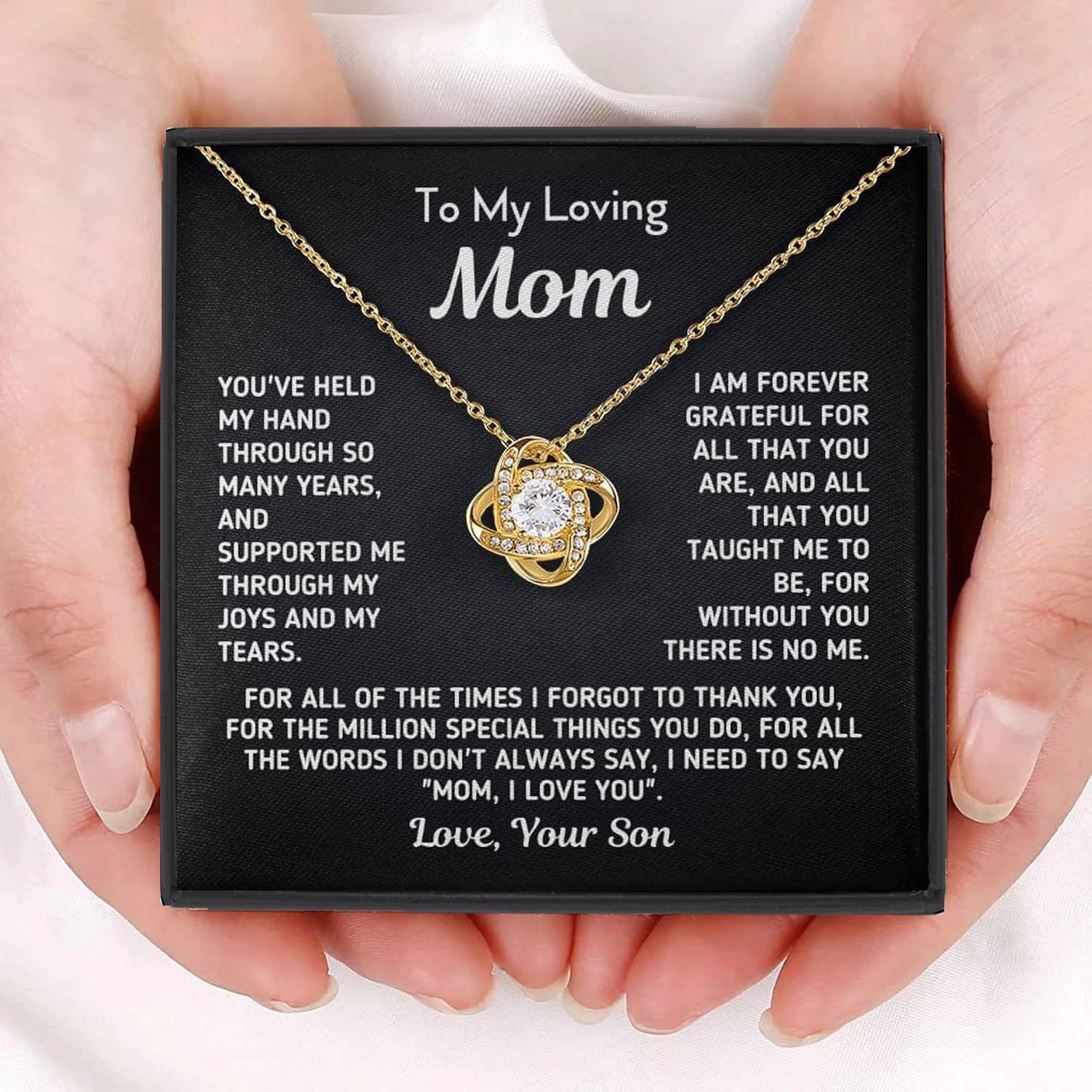 Four-Leaf Clover Necklace - A Sparkling Gift for Mother's Day