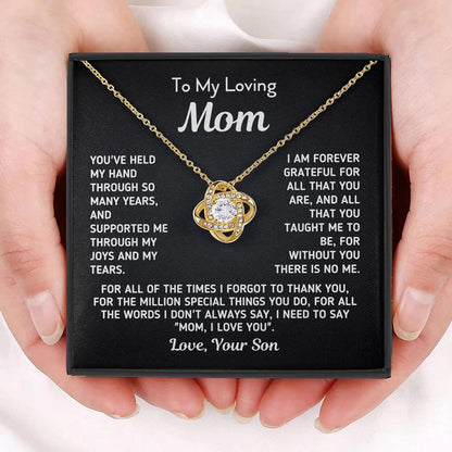 Four-Leaf Clover Necklace - A Sparkling Gift for Mother's Day