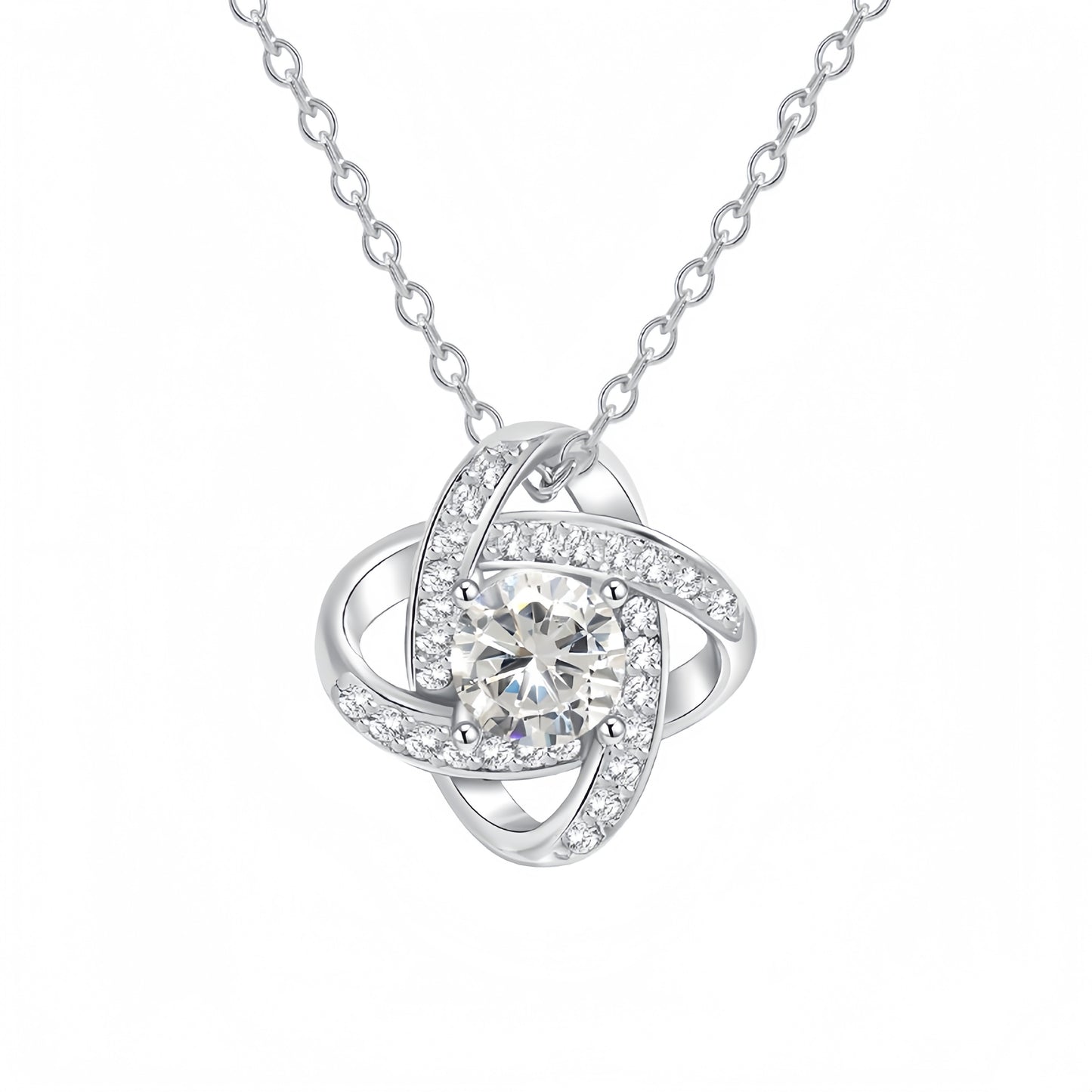 Four-Leaf Clover Necklace - A Sparkling Gift for Mother's Day