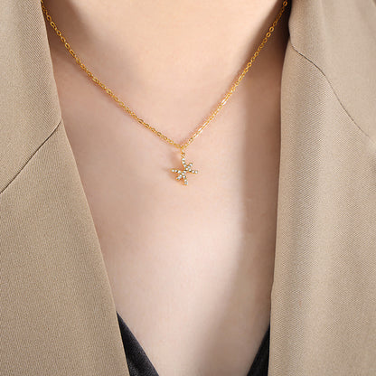 12 Constellations Sign Of Star Zodiac Pendant Chain Necklace