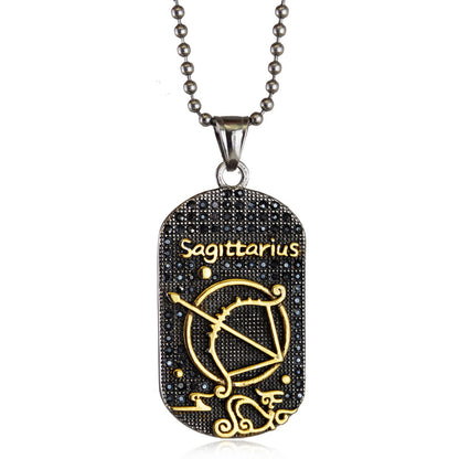 12 constellation necklace