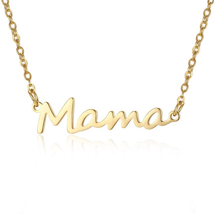 Mama Necklace Dainty Pendant Necklace Mother's Day Gift