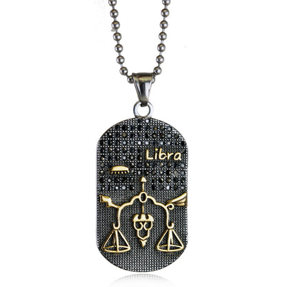 12 constellation necklace