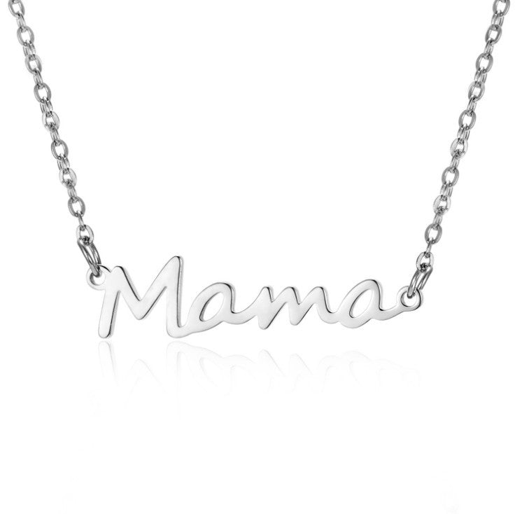 Mama Necklace Dainty Pendant Necklace Mother's Day Gift