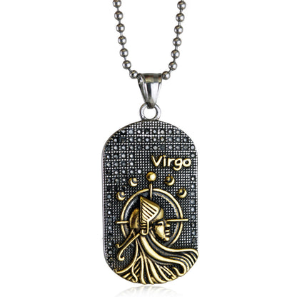 12 constellation necklace